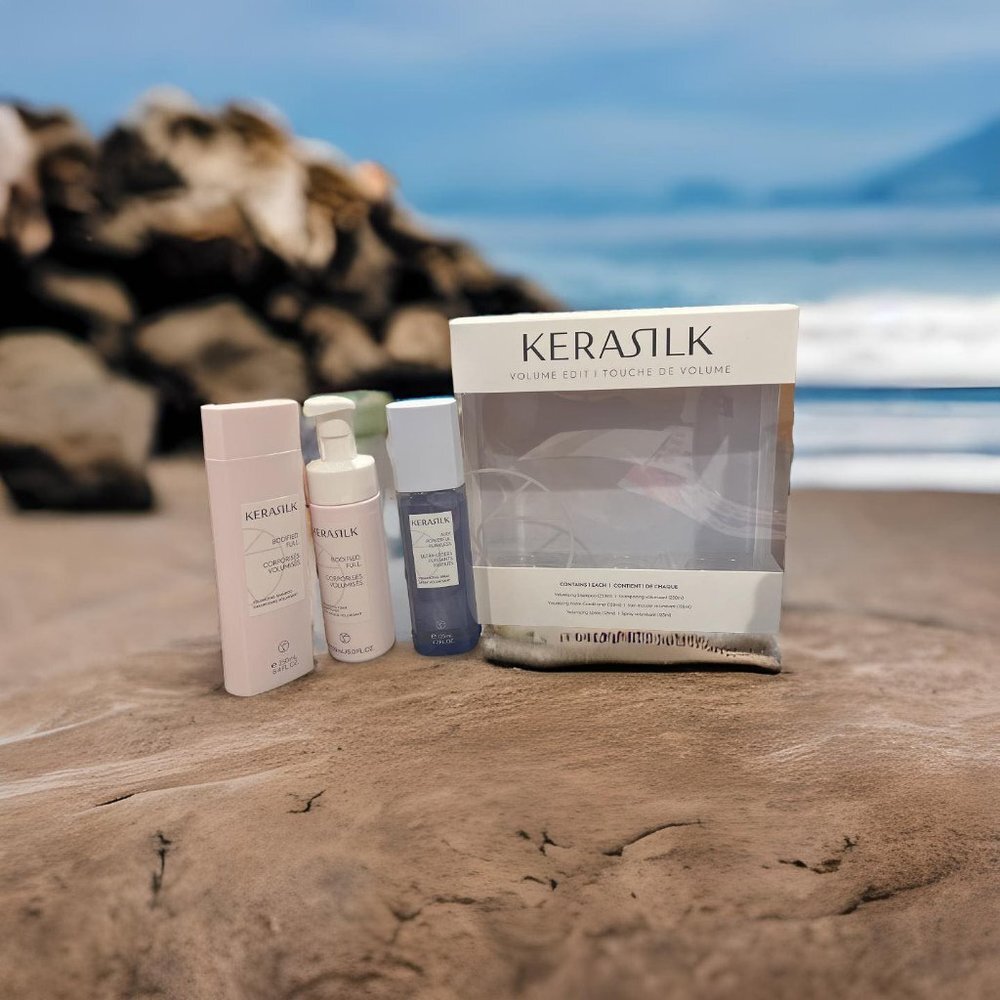 Kerasilk Volumizing Shampoo, Conditioner & Volumizing Spray